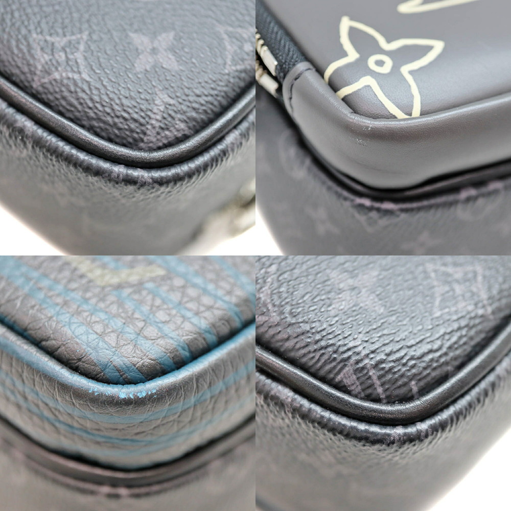 Louis Vuitton Multi Eclipse Monogram Bag Black Me… - image 6